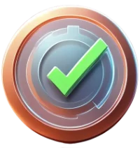 icon tick good green