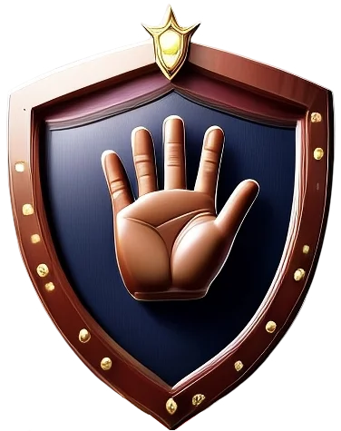 responsible shield and stop hand